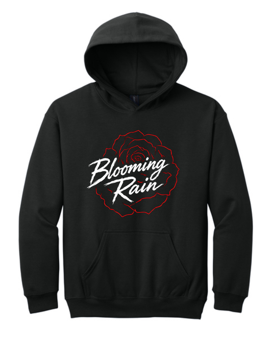 Blooming Rain Rose Hoodie