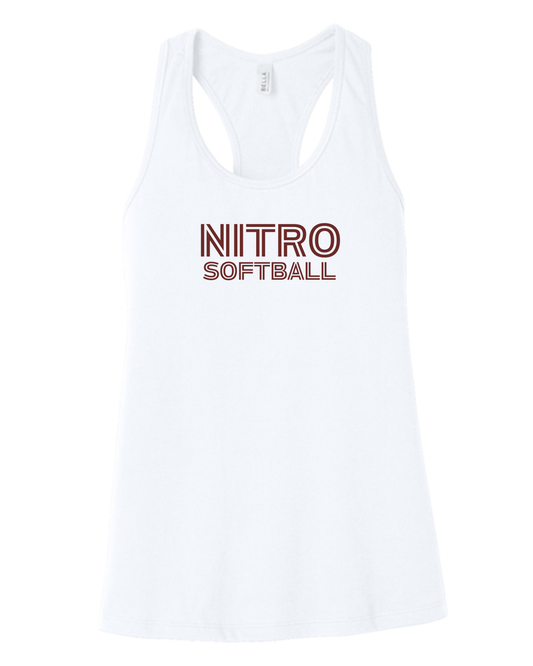 Bella Canvas Racerback Jersey Tanks Multiple Designs / Colors