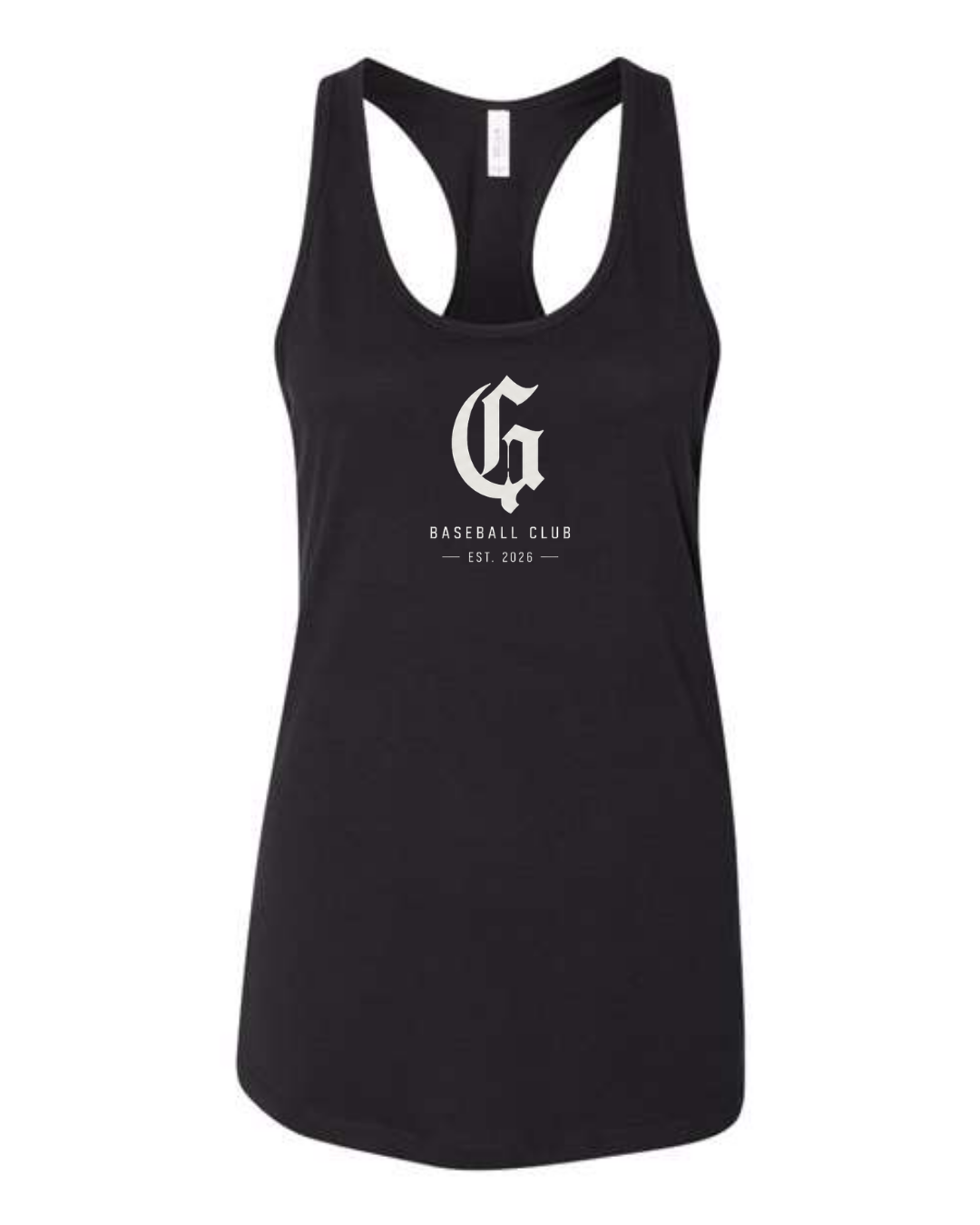 Grit Bella Canvas Jersey Racerback Tank Collection (Black and White)