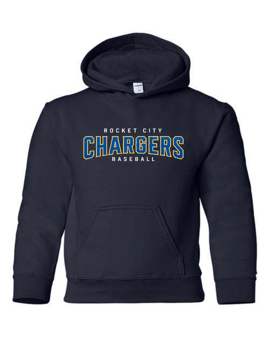 2026 Fall Collection - Chargers Boxed Hoodies (Navy and Blue)
