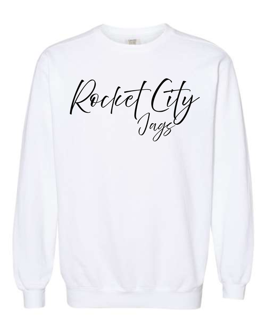Rocket City Jags Script Crewneck (Multiple Colors)