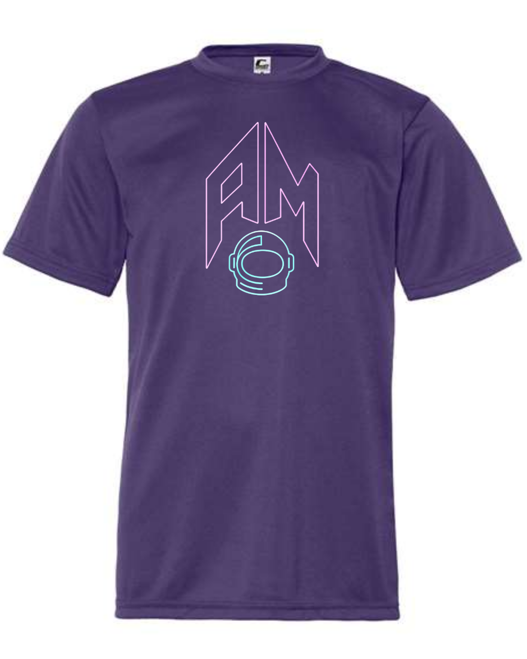 AM Astronaut Black and Purple