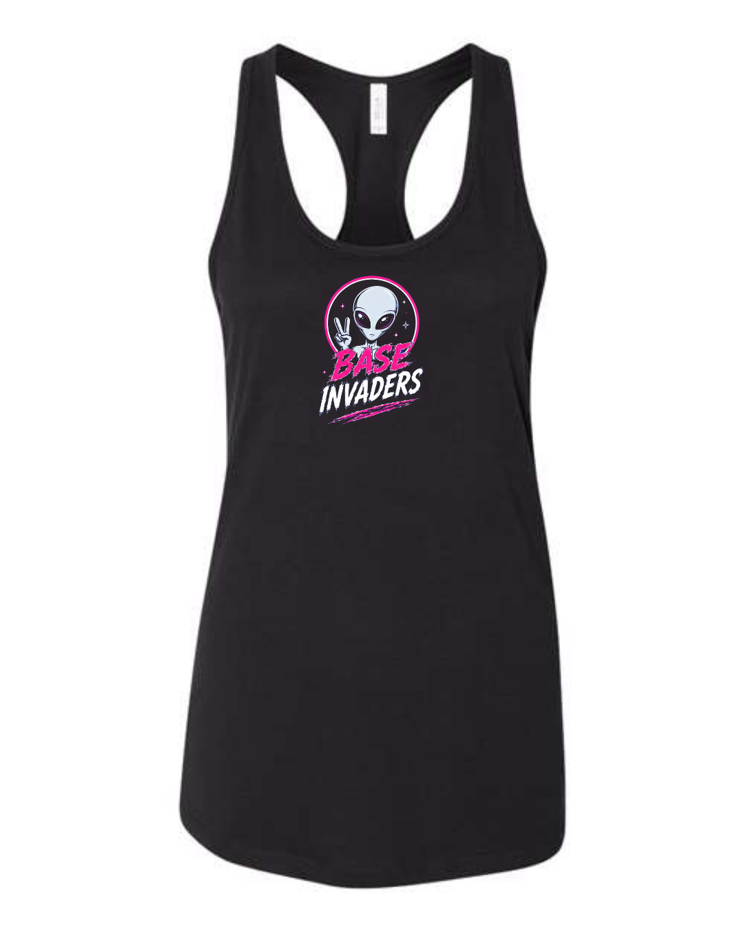 Base Invader Bella Canvas Racerback Tanks