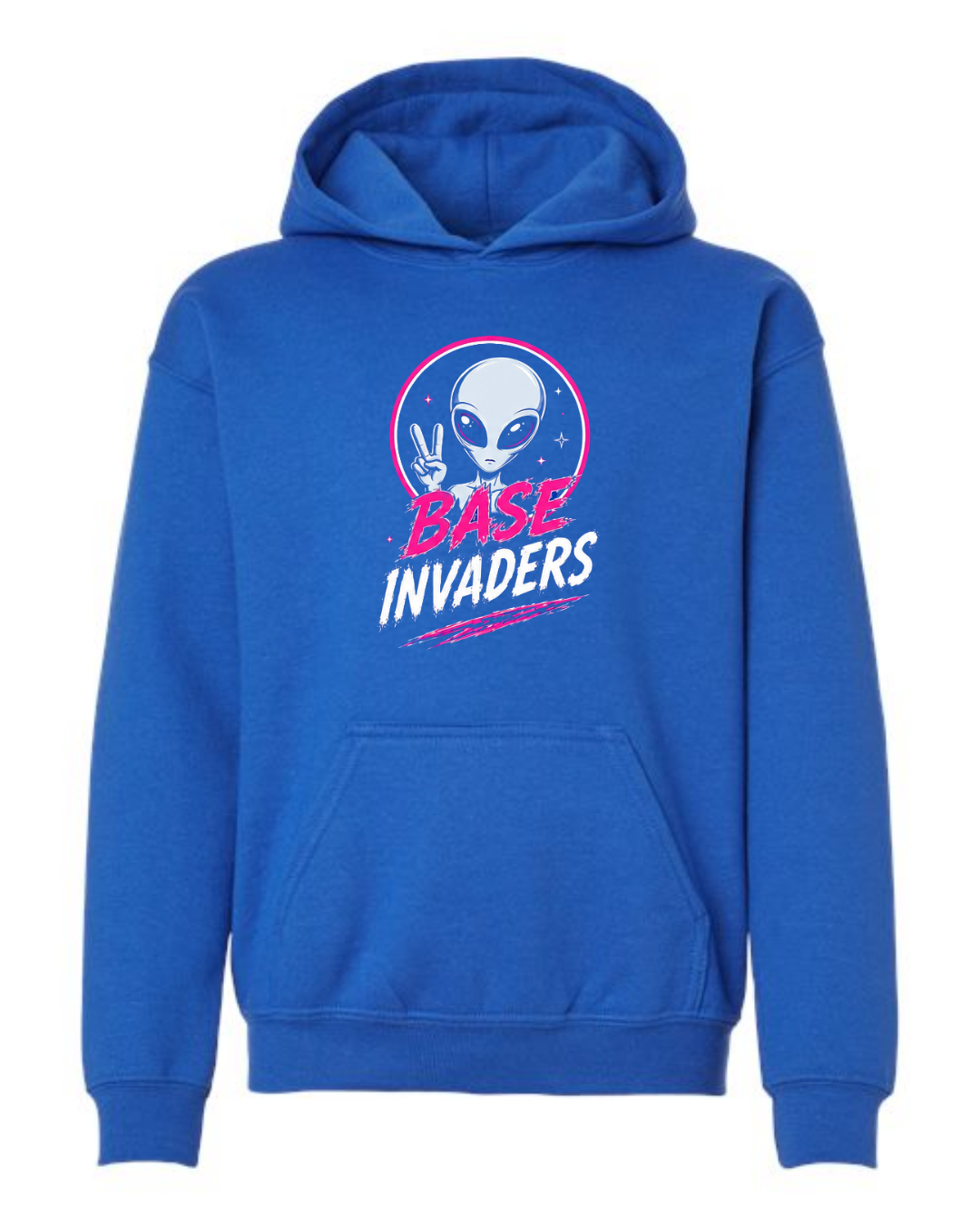 Base Invaders Alien Hoodie
