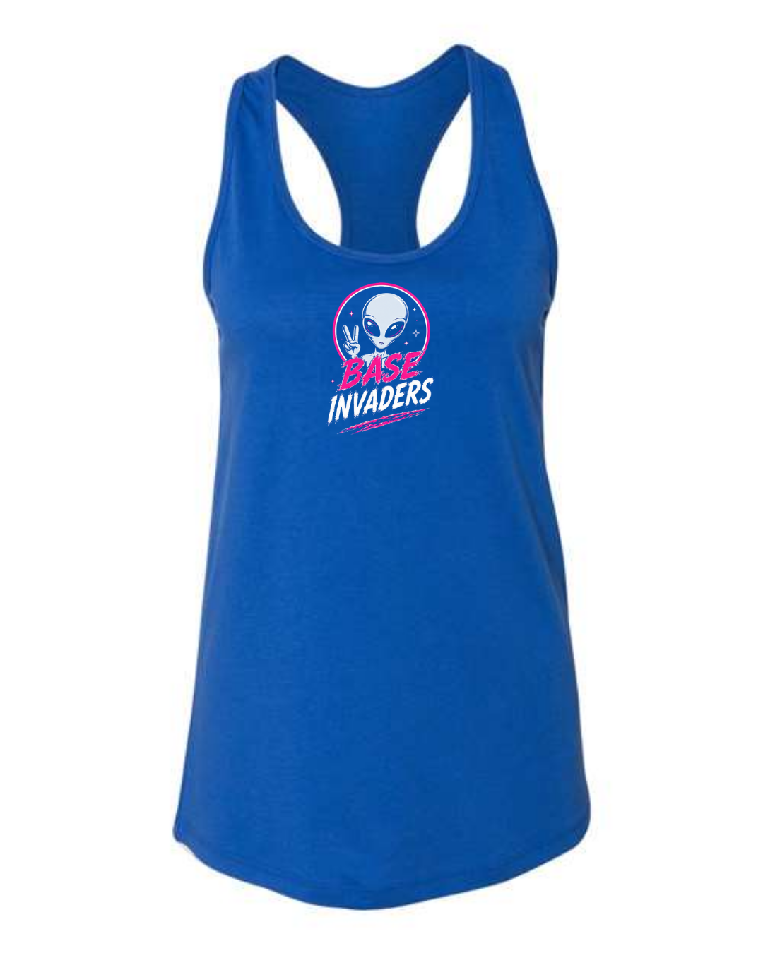 Base Invader Bella Canvas Racerback Tanks
