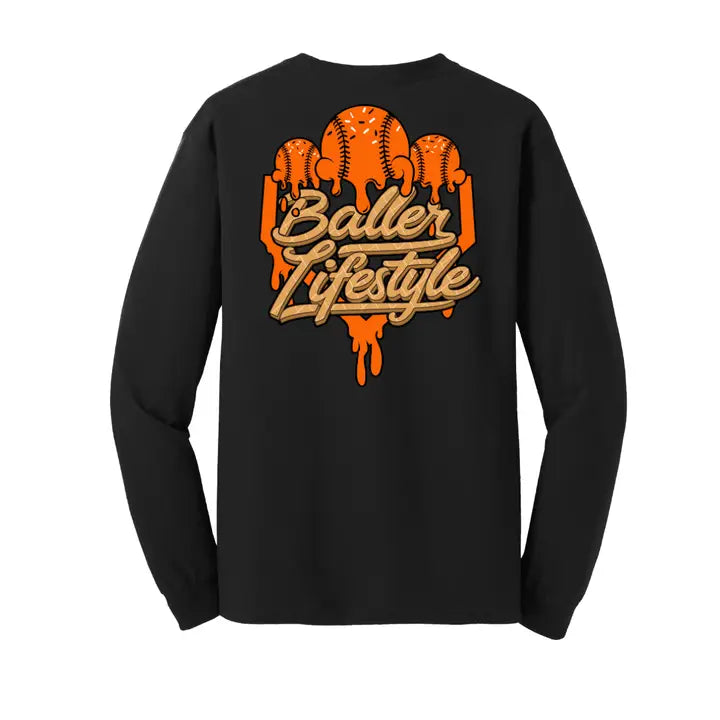 Click to See All - Youth Baller Lifestyle Long Sleeve - Multiple Colors