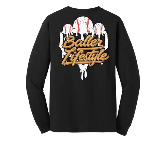 Click to See All - Youth Baller Lifestyle Long Sleeve - Multiple Colors