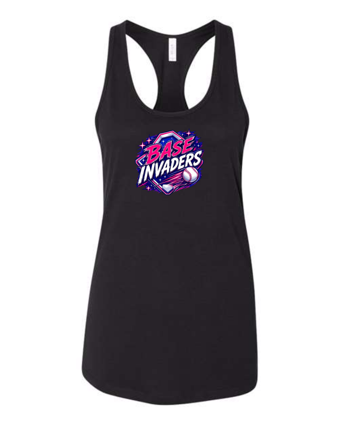 Base Invader Bella Canvas Racerback Tanks