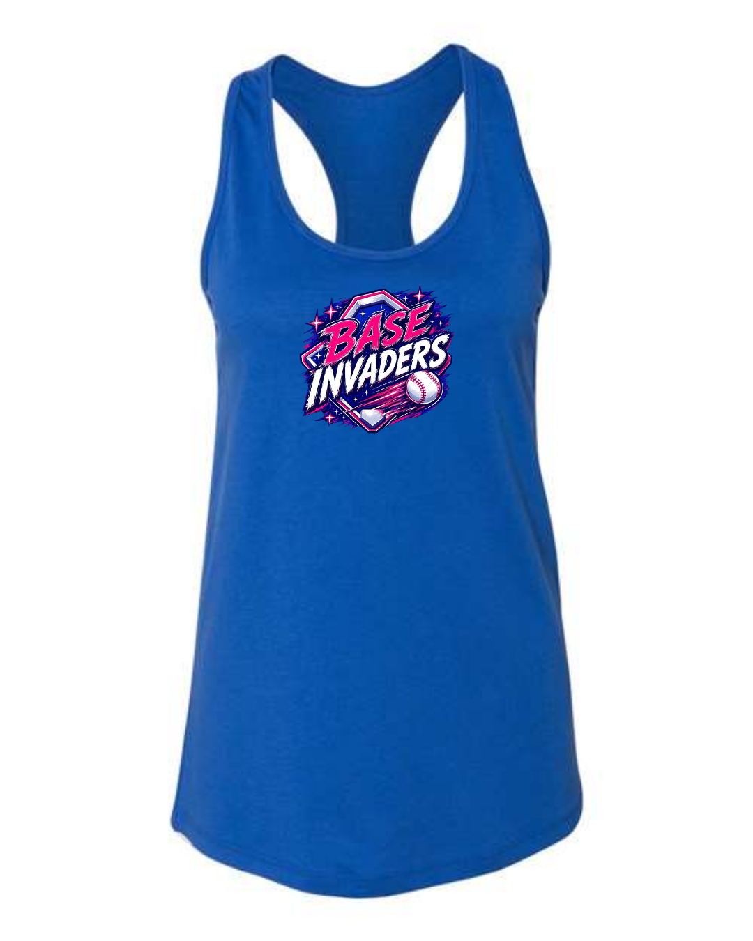 Base Invader Bella Canvas Racerback Tanks