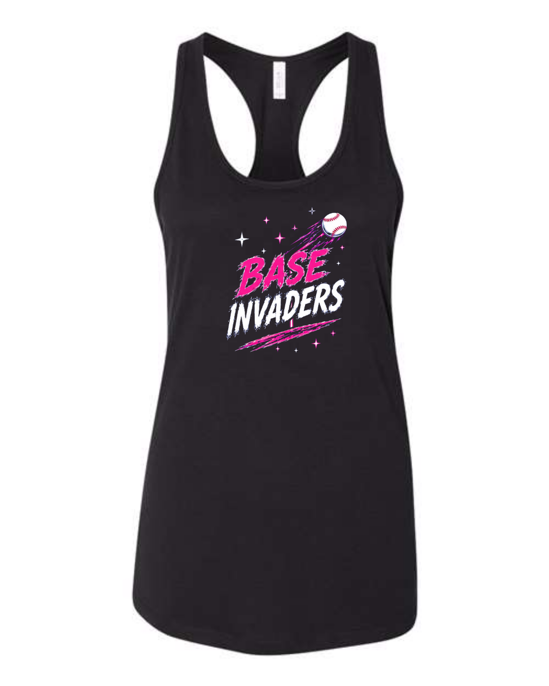 Base Invader Bella Canvas Racerback Tanks