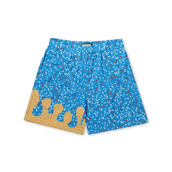 Click to See All - Youth Baseball Sprinkle Ice Cream Shorts - Multiple Colors