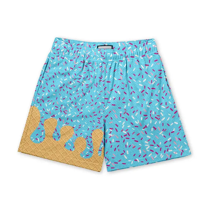 Click to See All - Youth Baseball Sprinkle Ice Cream Shorts - Multiple Colors