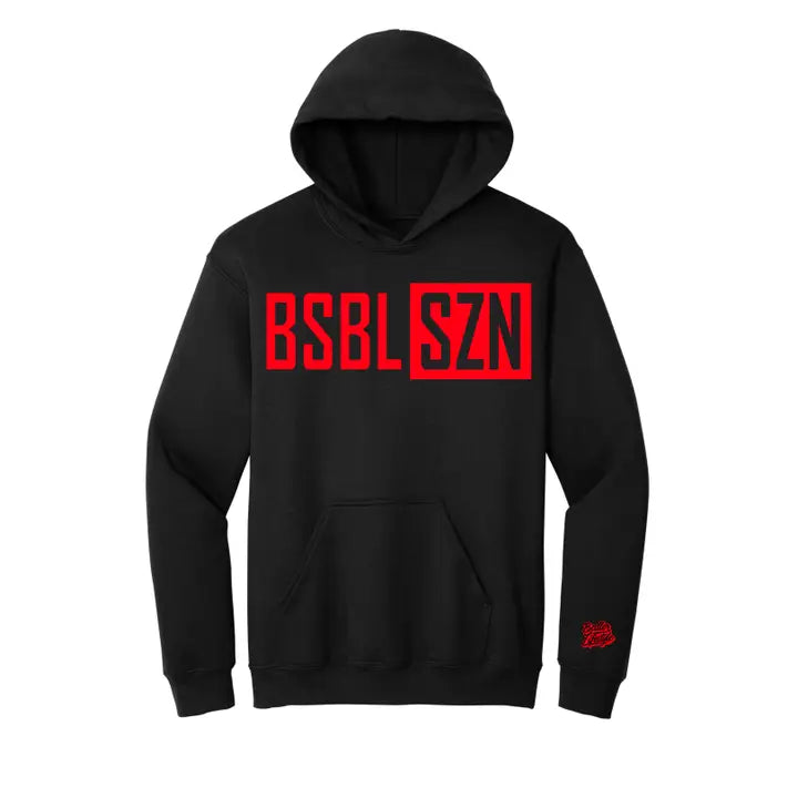 Click to See All - Youth Baseball SZN Youth Baseball Hoodie