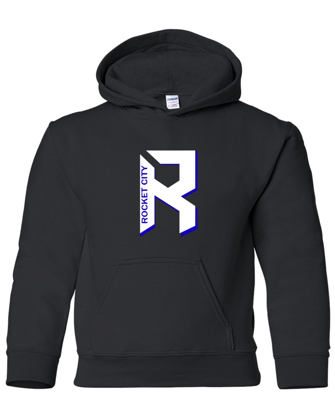Blue Rocket City "R" Hoodie Multiple Colors