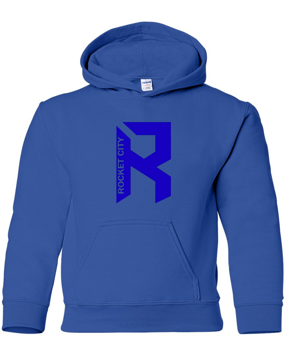 Blue Rocket City "R" Hoodie Multiple Colors