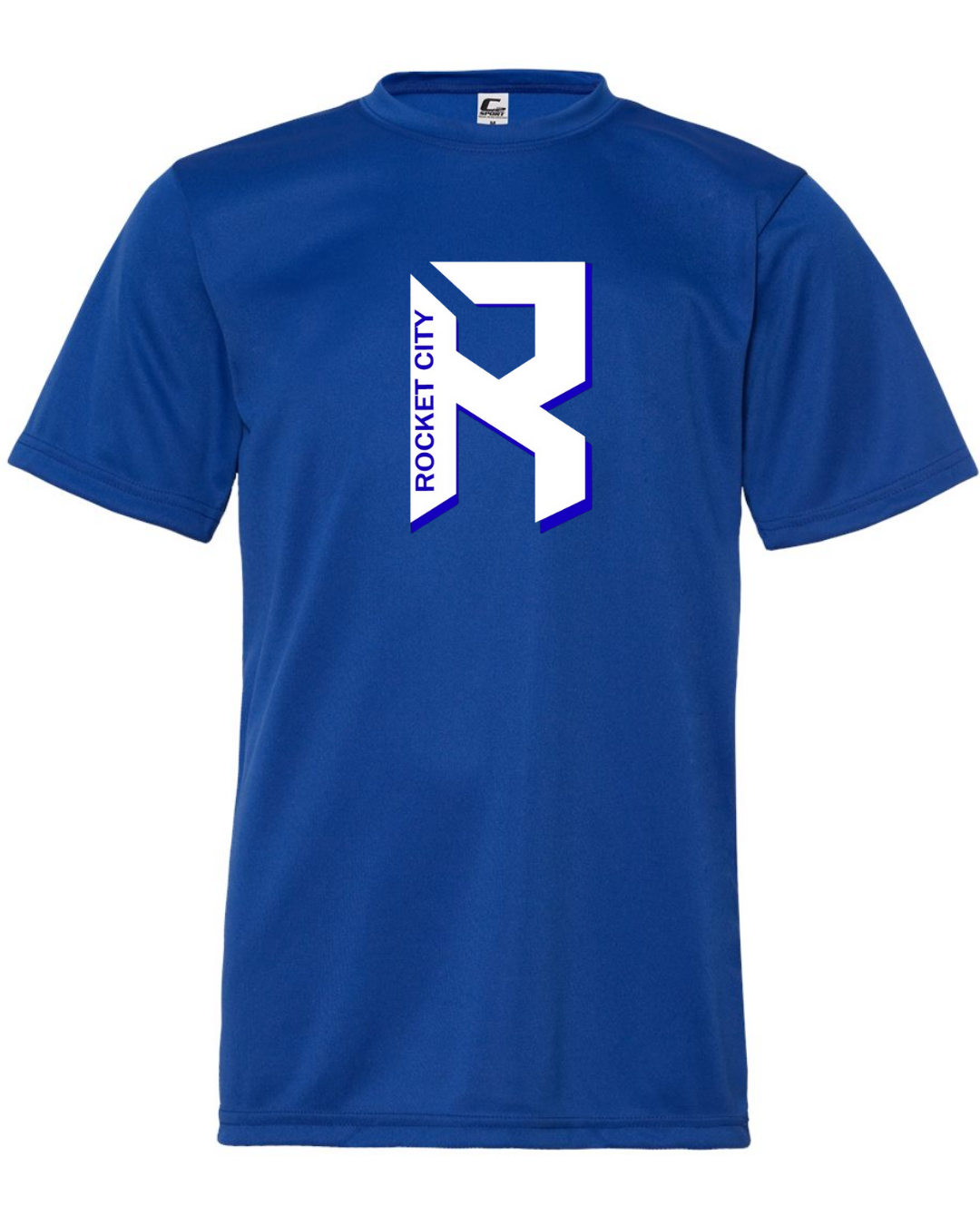 Blue Rocket City "R" Shirt Multiple Colors