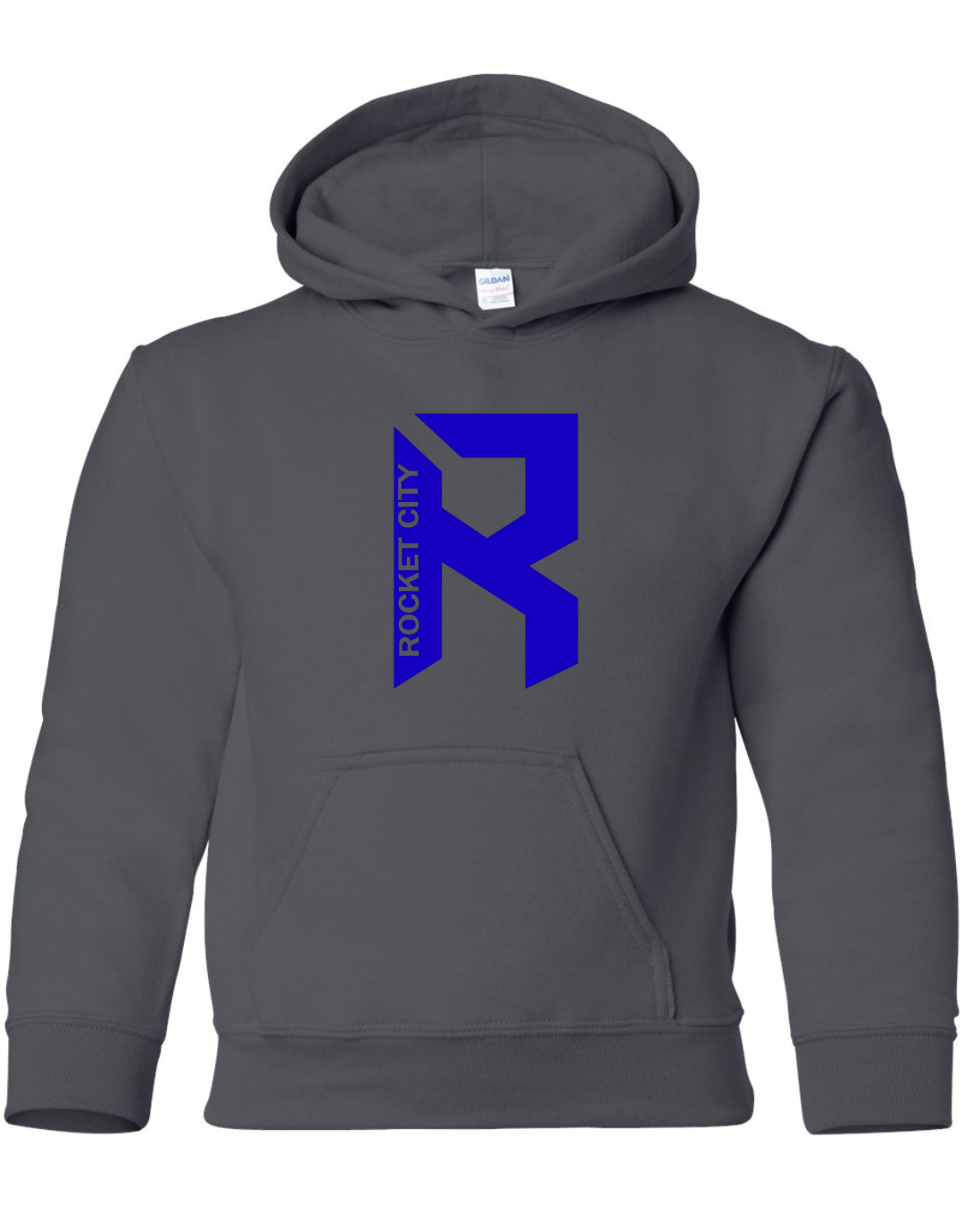 Blue Rocket City "R" Hoodie Multiple Colors