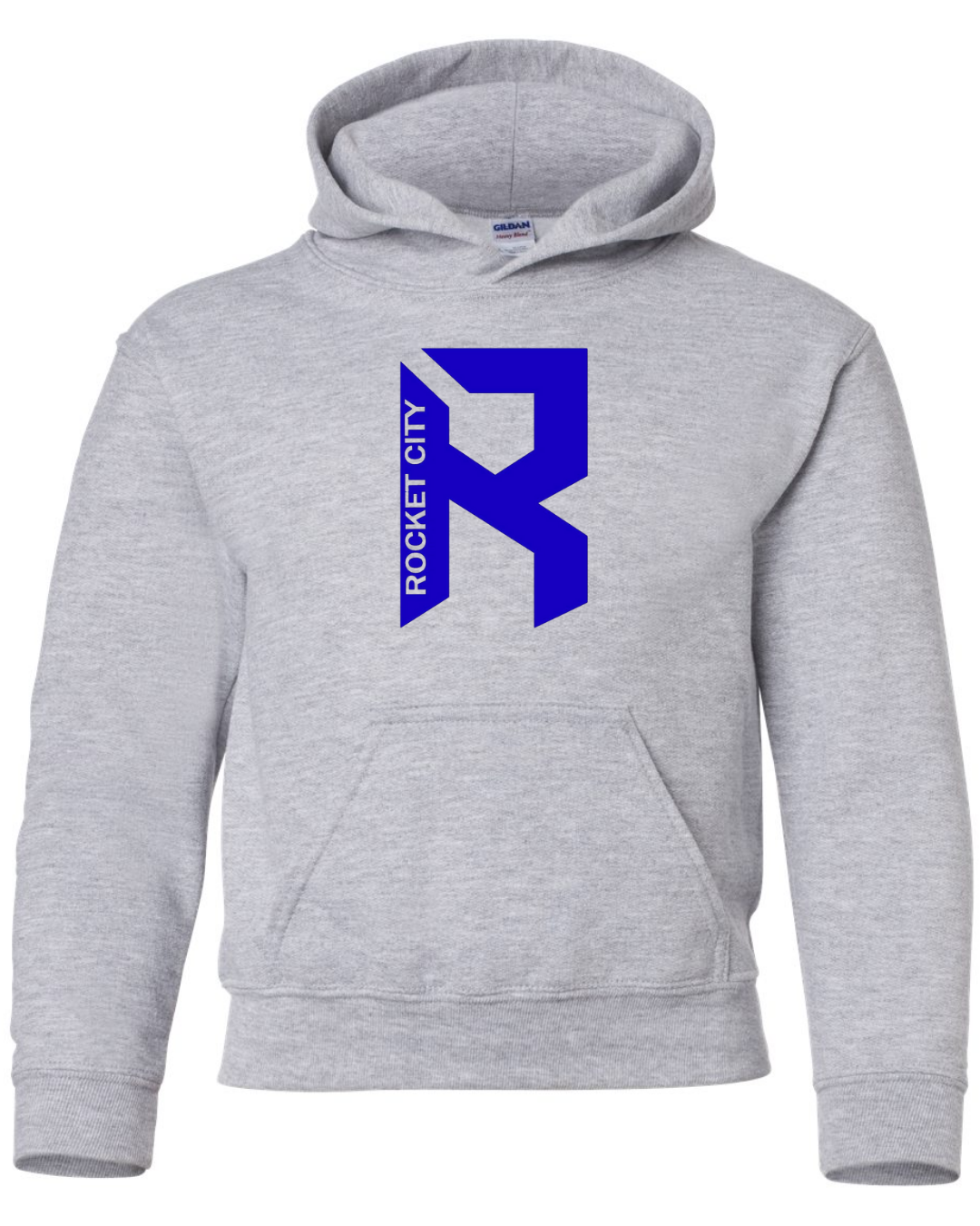 Blue Rocket City "R" Hoodie Multiple Colors