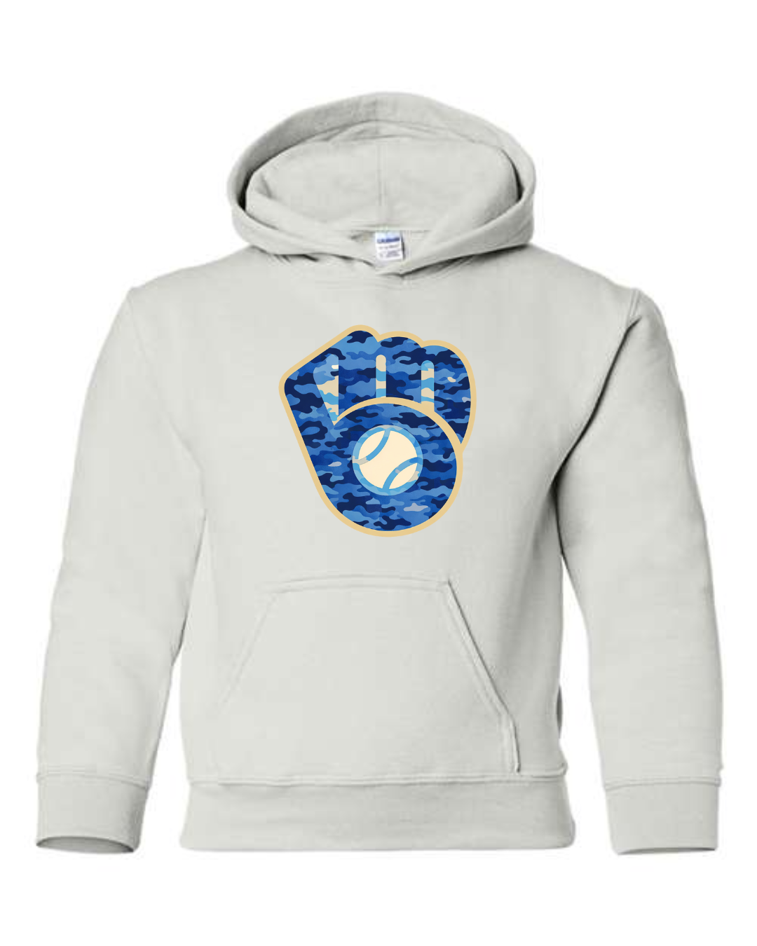 *New for 2026* Blue Camo Logo Hoodies (Multiple Colors)