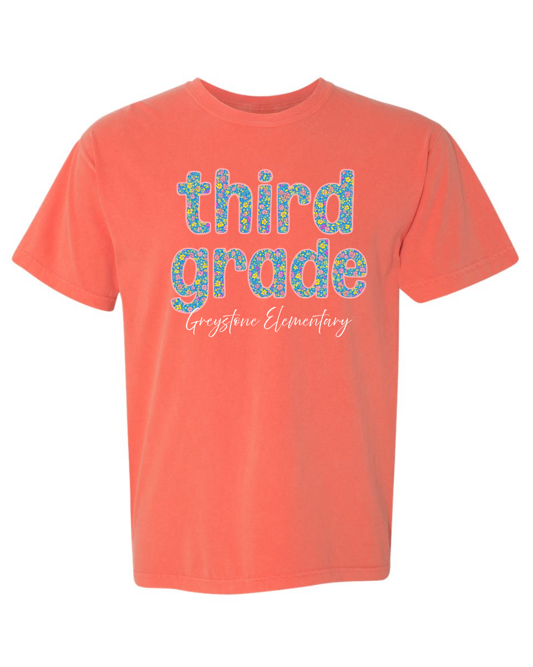 Comfort Colors Third Grade Shirts