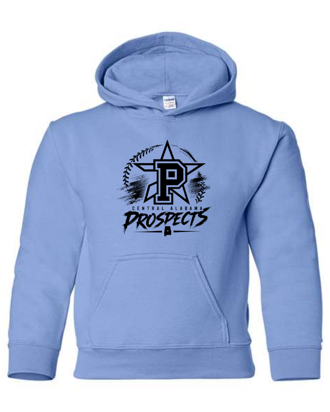 Multiple Carolina Blue Central Alabama Prospect Hoodies