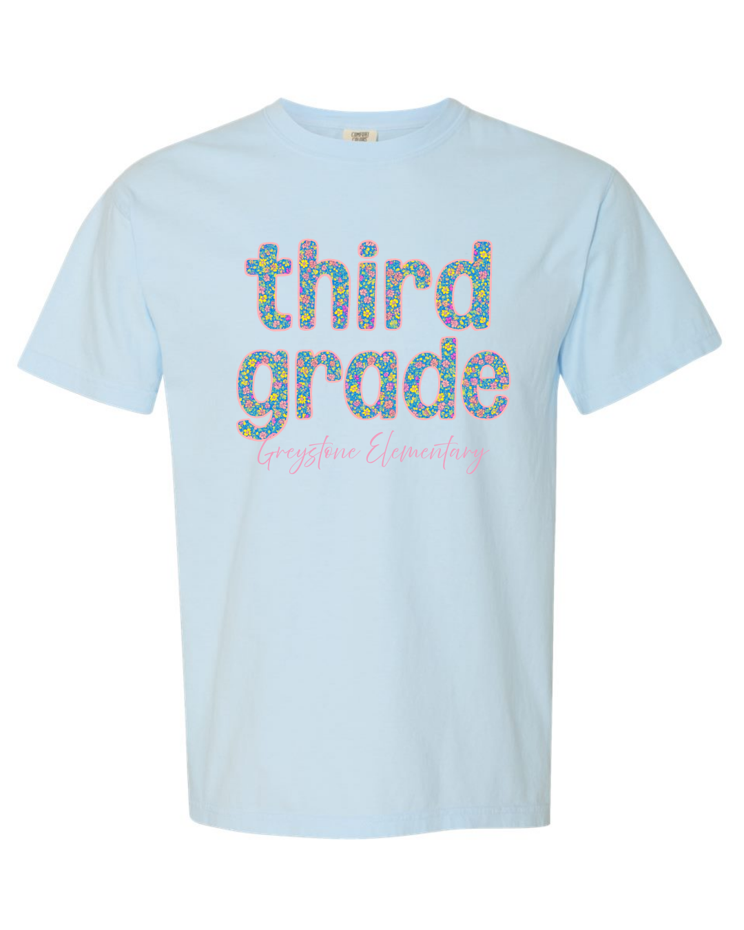 Comfort Colors Third Grade Shirts