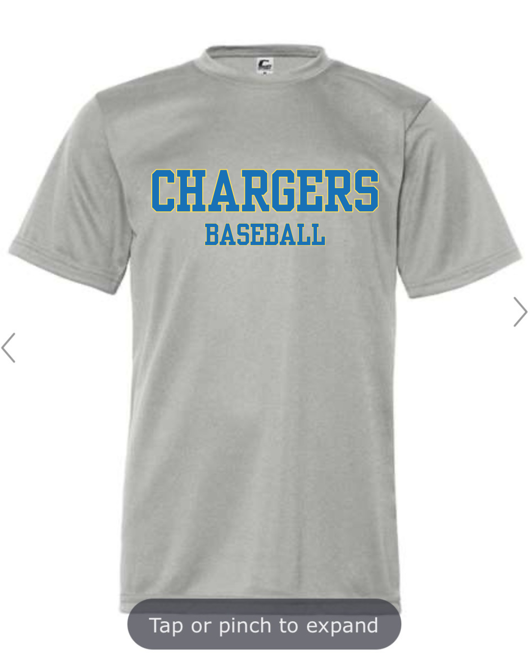 Chargers Baseball Shirt
