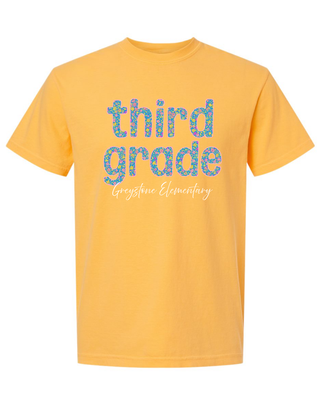 Comfort Colors Third Grade Shirts