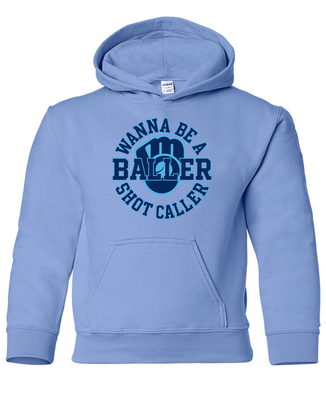 Columbia Blue Fleece Hoodie