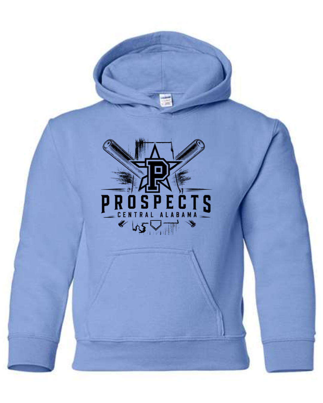 Multiple Carolina Blue Central Alabama Prospect Hoodies