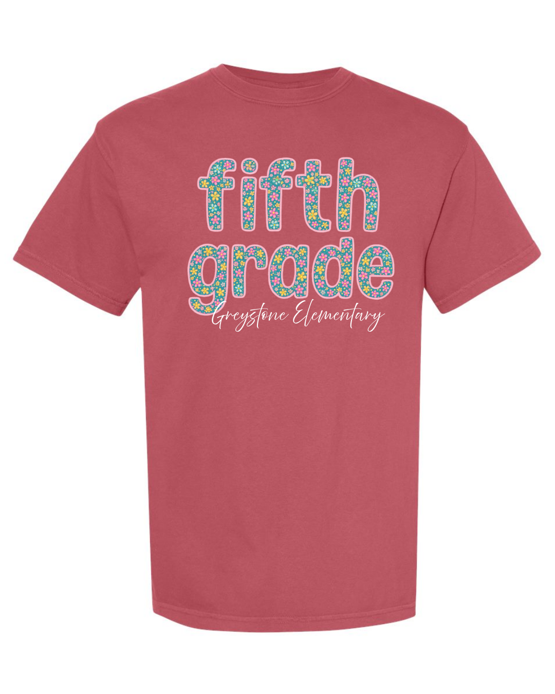 Comfort Colors Fifth Grade Shirts
