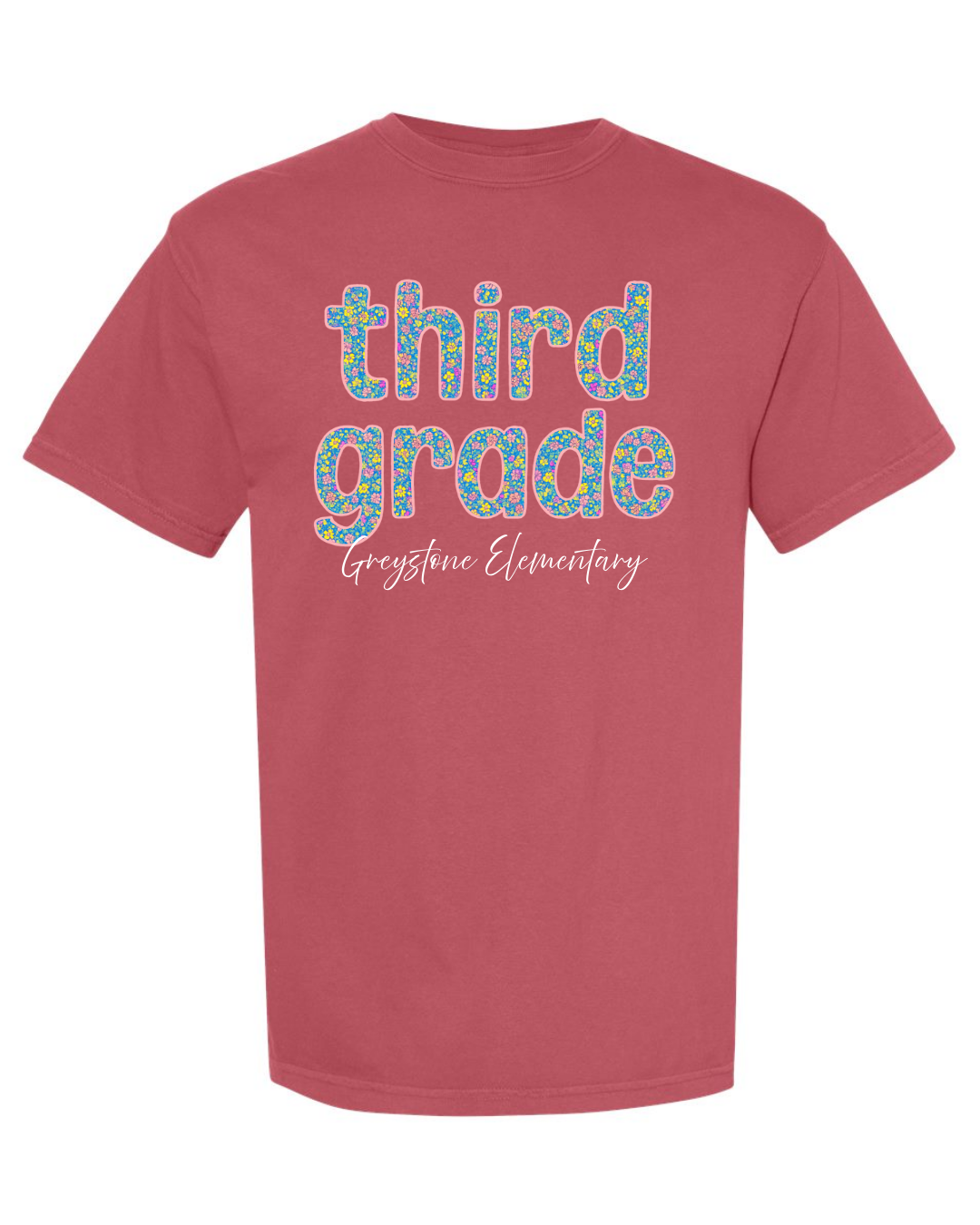 Comfort Colors Third Grade Shirts