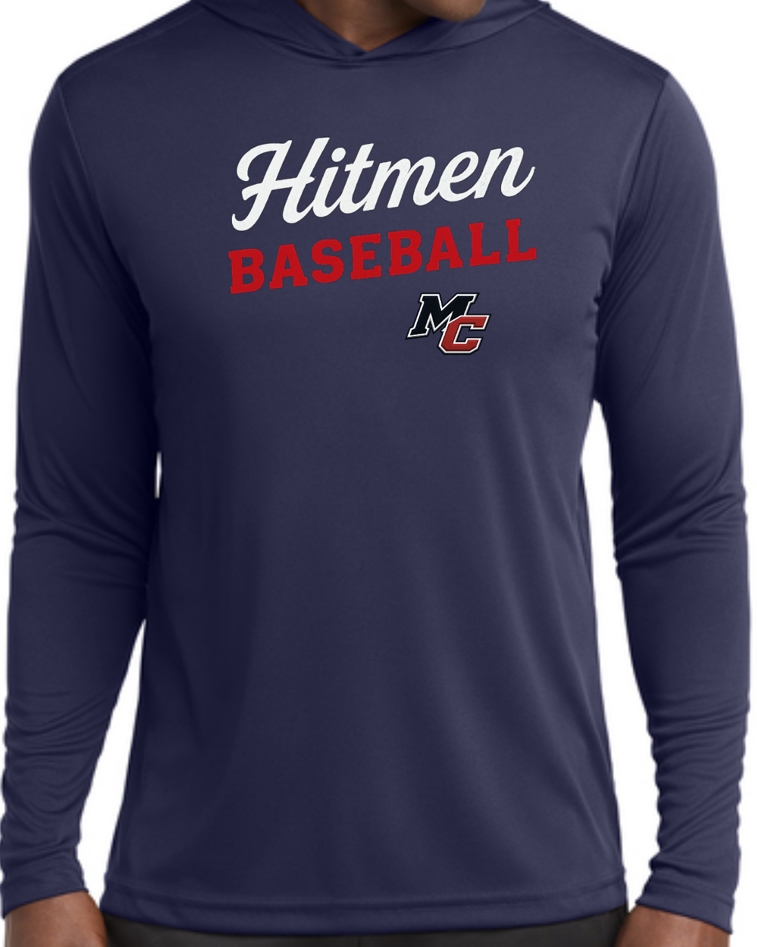 Curved Hitman Baseball Collection (Shirts, Hoodies, Poly Long Sleeves, Etc.)