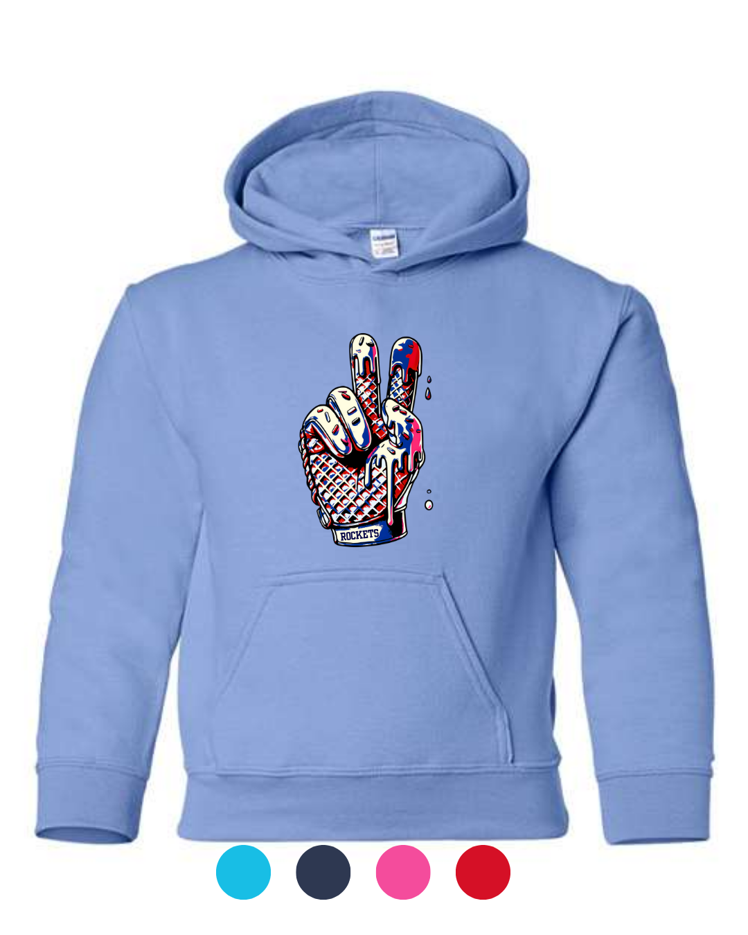 *New for 2026 Multiple Colors* Drippy Batting Glove Hoodie