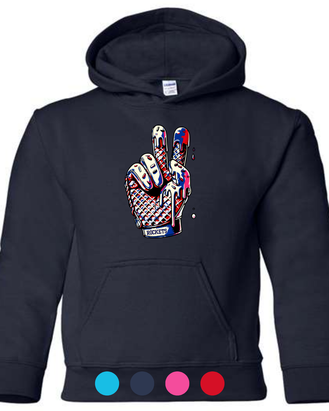 *New for 2026 Multiple Colors* Drippy Batting Glove Hoodie