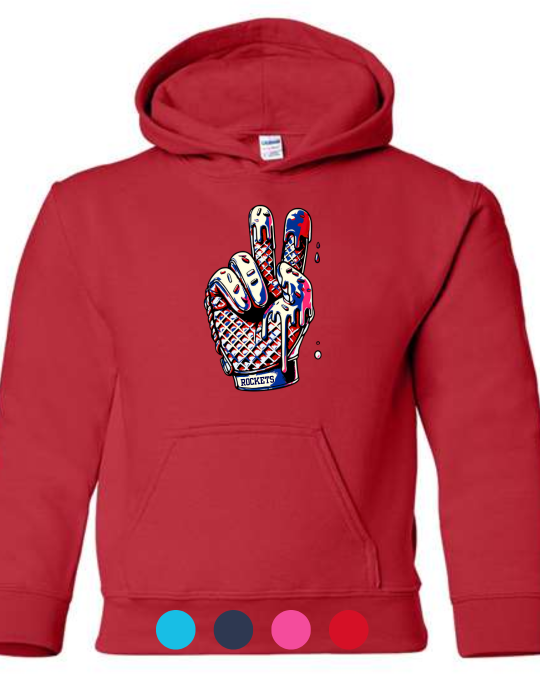 *New for 2026 Multiple Colors* Drippy Batting Glove Hoodie