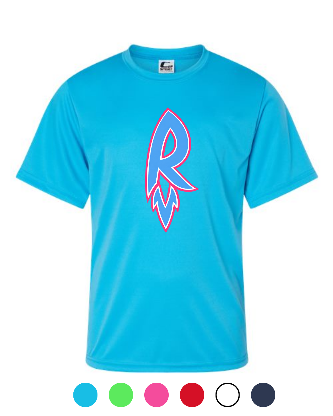 *New for 2026 Multiple Colors* Columbia Blue Flying R