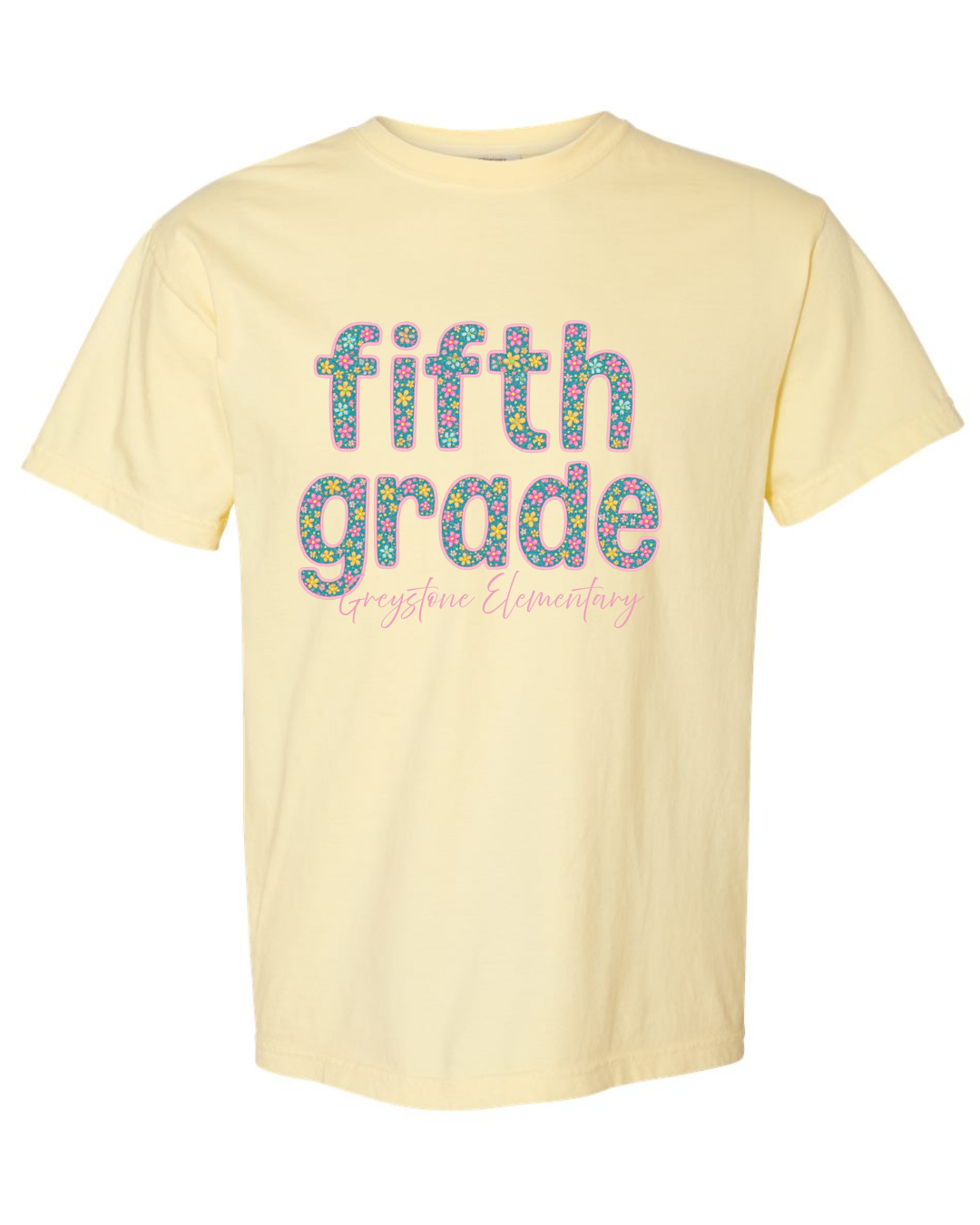 Comfort Colors Fifth Grade Shirts