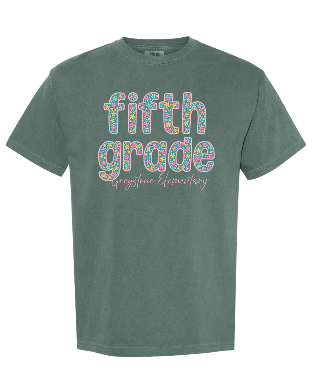 Comfort Colors Fifth Grade Shirts
