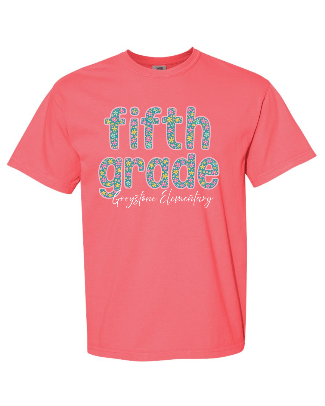 Comfort Colors Fifth Grade Shirts