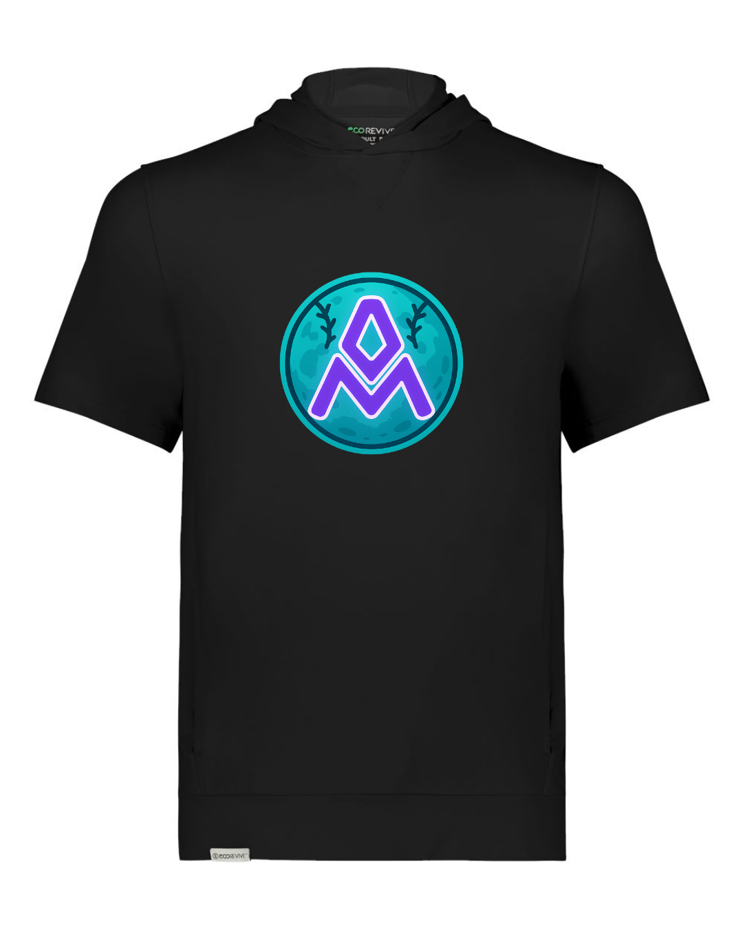 Fleece Short Sleeve Hoodie Multiple Designs