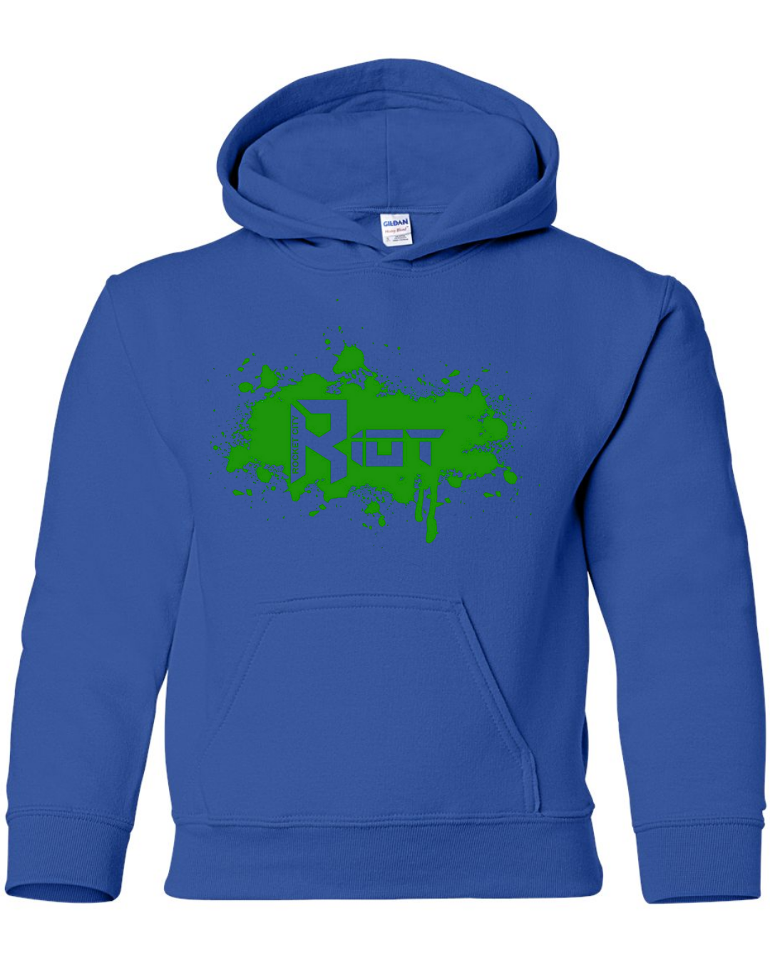Green Riot Splash Hoodie Multiple Colors