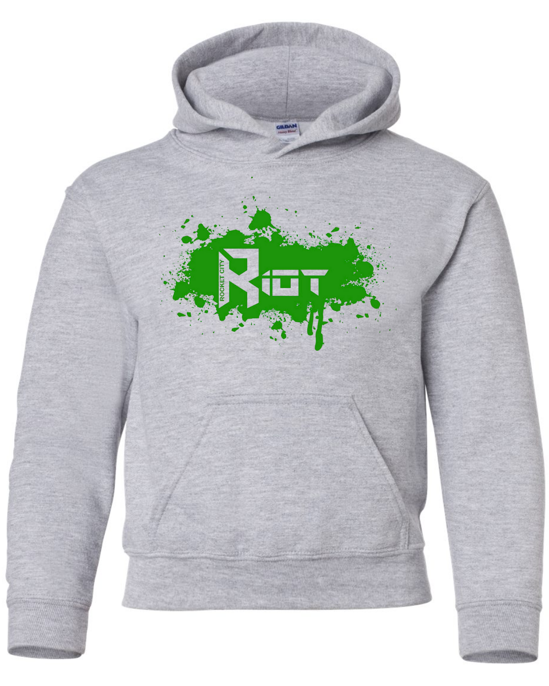 Green Riot Splash Hoodie Multiple Colors