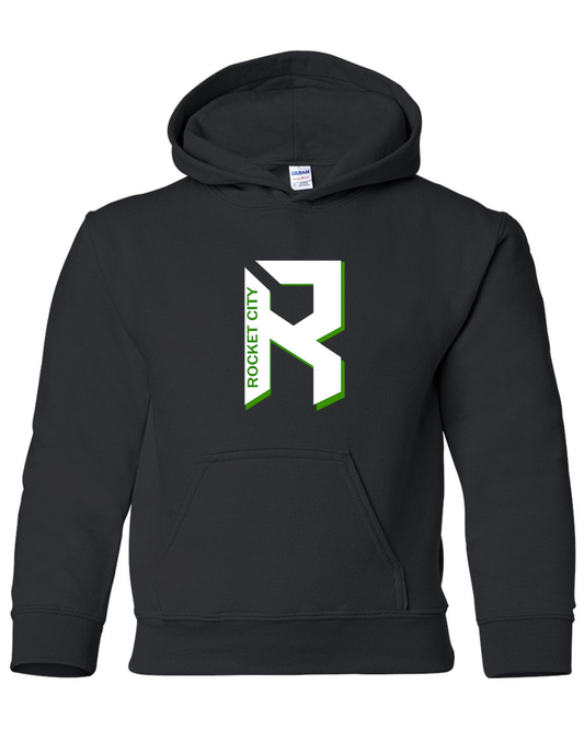 Green Rocket City "R" Hoodie Multiple Colors