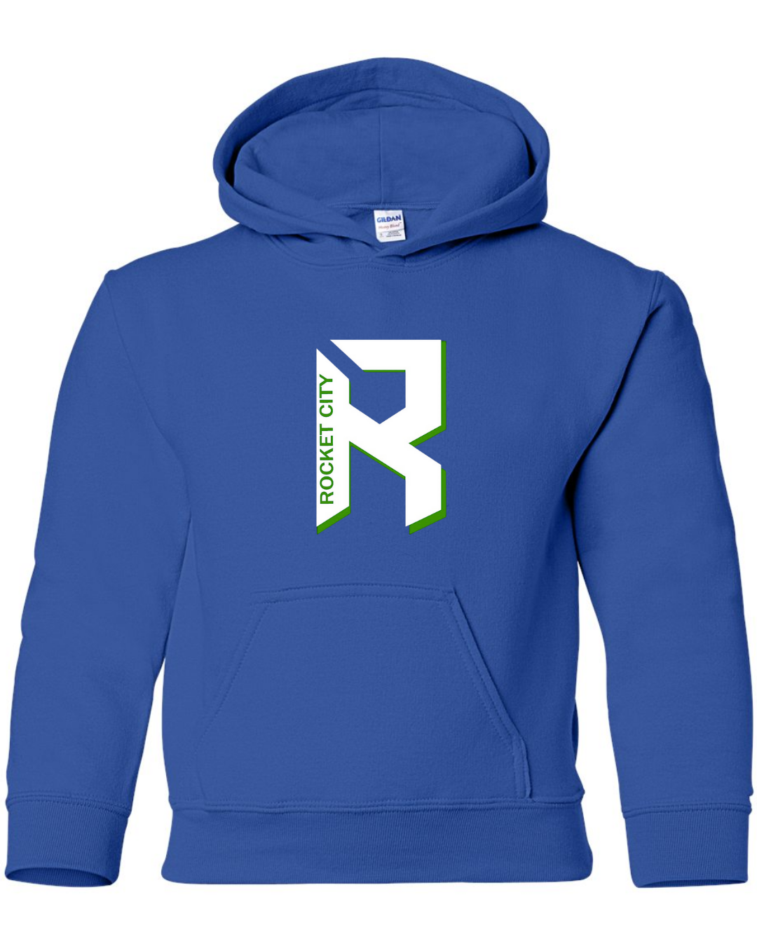 Green Rocket City "R" Hoodie Multiple Colors