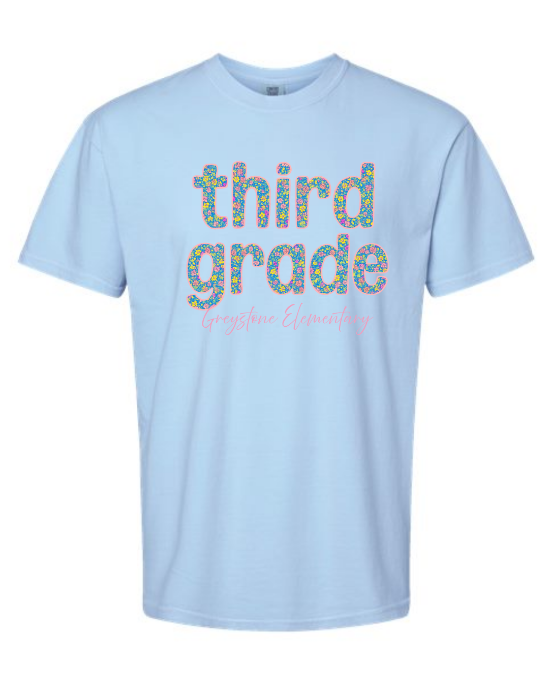 Comfort Colors Third Grade Shirts