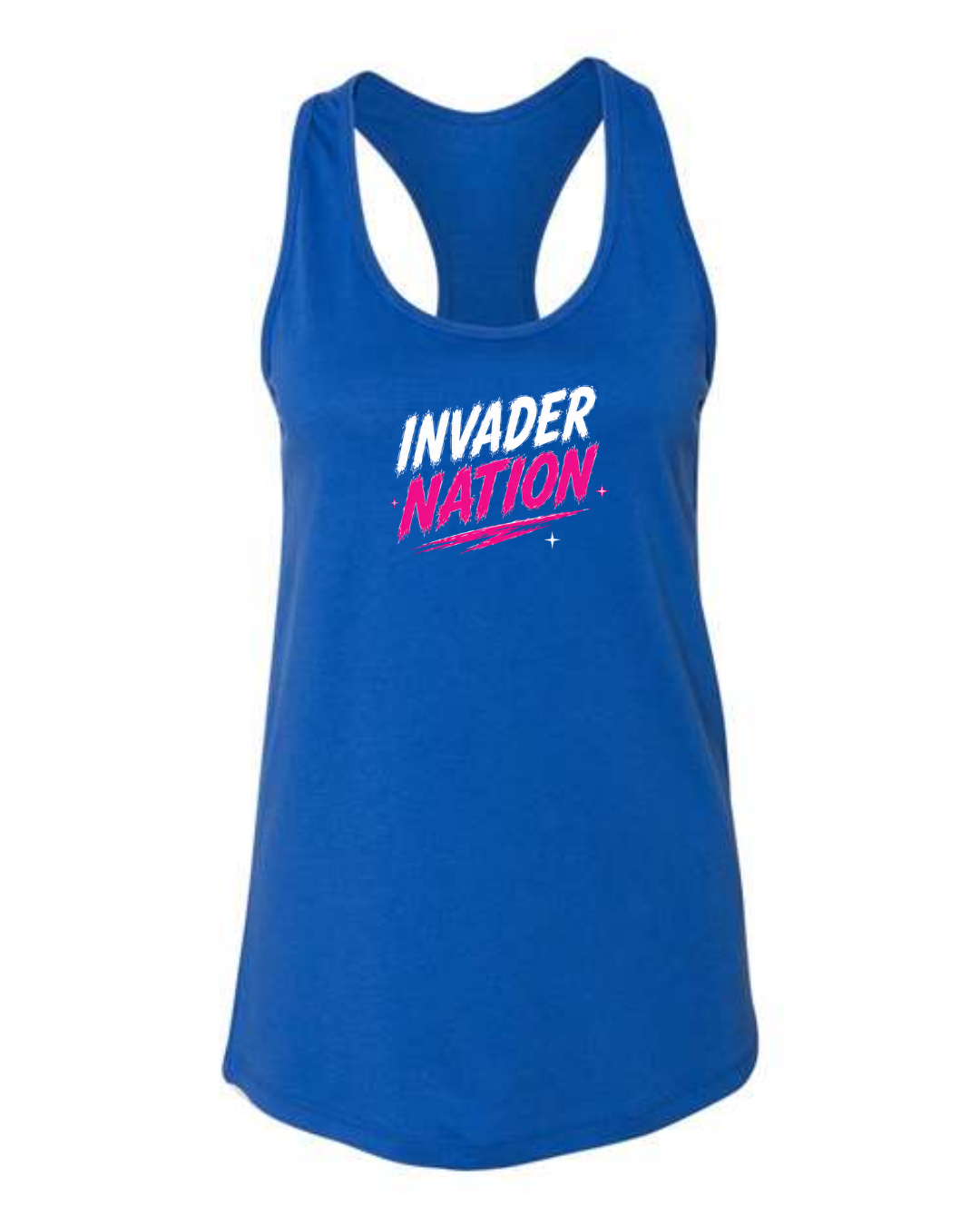 Base Invader Bella Canvas Racerback Tanks