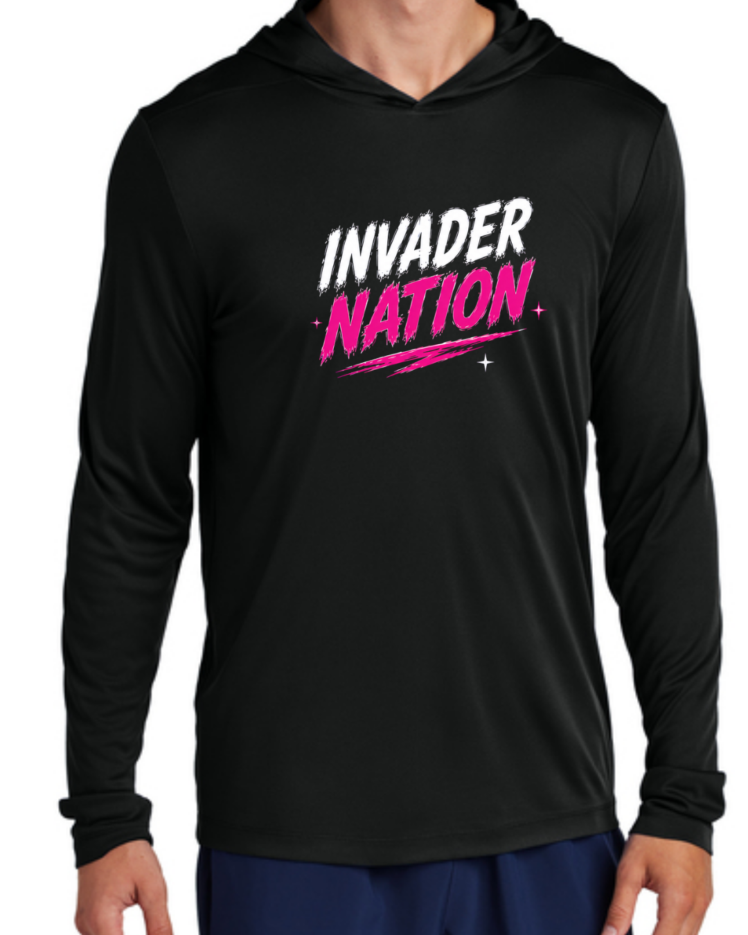 Base Invaders Multiple Colors and Designs UV Long Sleeve Poly Shirt