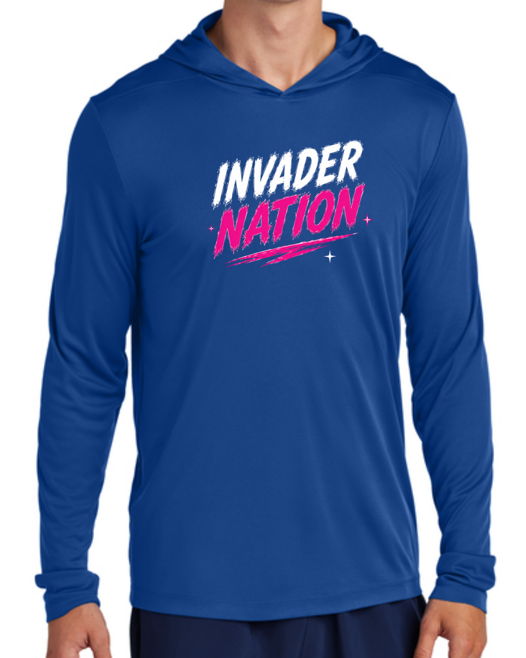Base Invaders Multiple Colors and Designs UV Long Sleeve Poly Shirt