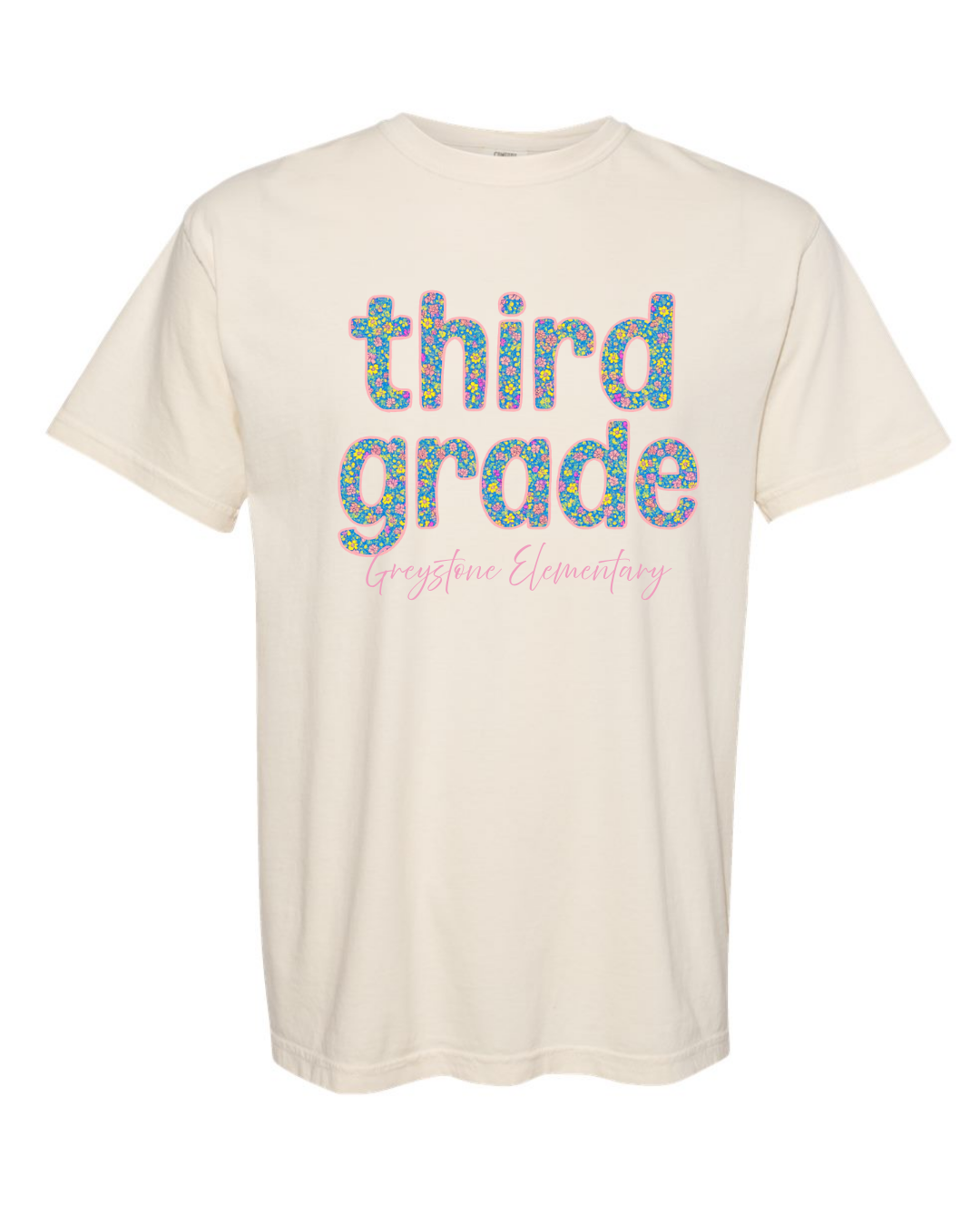 Comfort Colors Third Grade Shirts
